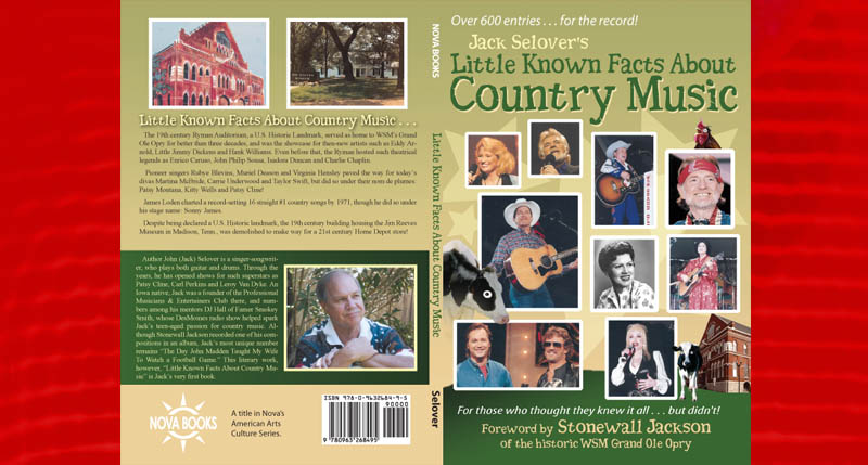 cover design for 'Little Known Facts of Country Music'